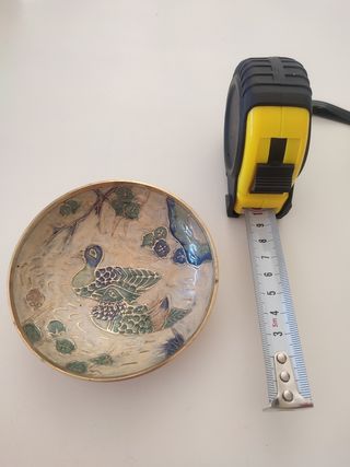 Cuenco decorado con patos