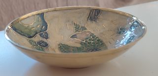 Cuenco decorado con patos