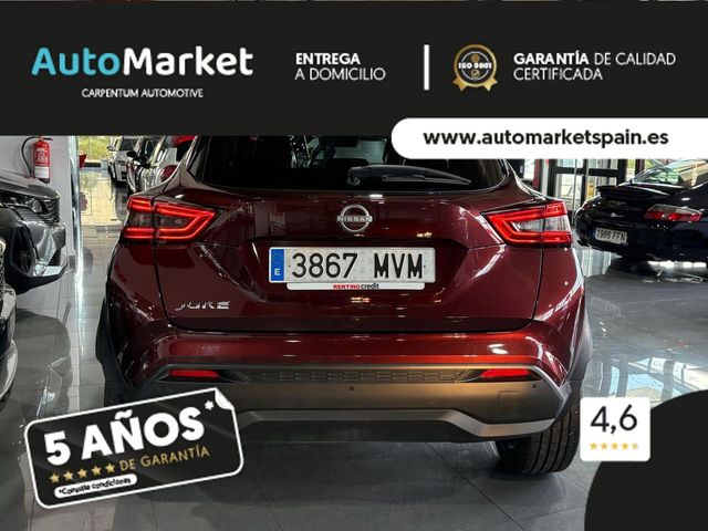 Nissan Juke N-Design con pack BOSE Personal Plus.DIG-T 84 KW (114 CV) DCT 7 VEL. TEKNA Full LED con diseño “Black Line”