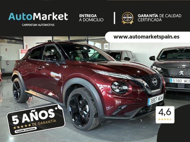 Nissan Juke N-Design con pack BOSE Personal Plus.DIG-T 84 KW (114 CV) DCT 7 VEL. TEKNA Full LED con diseño “Black Line”