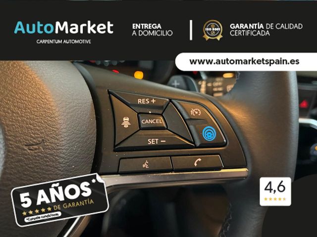 Nissan Juke N-Design con pack BOSE Personal Plus.DIG-T 84 KW (114 CV) DCT 7 VEL. TEKNA Full LED con diseño “Black Line”