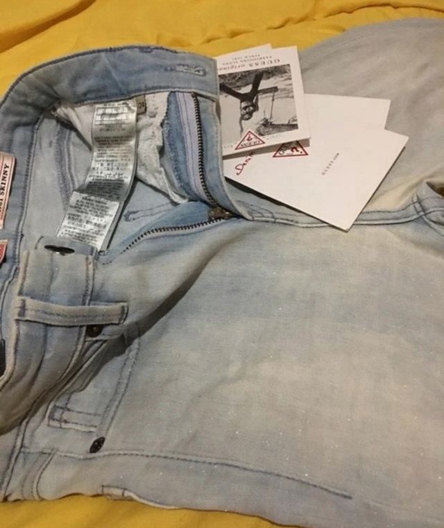 Jeans Guess Skinny Azul