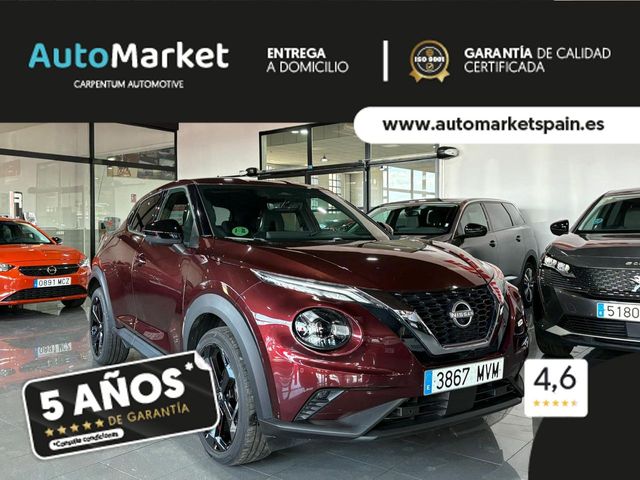 Nissan Juke N-Design con pack BOSE Personal Plus.DIG-T 84 KW (114 CV) DCT 7 VEL. TEKNA Full LED con diseño “Black Line”