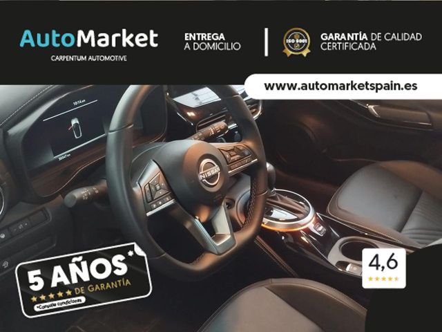 Nissan Juke N-Design con pack BOSE Personal Plus.DIG-T 84 KW (114 CV) DCT 7 VEL. TEKNA Full LED con diseño “Black Line”