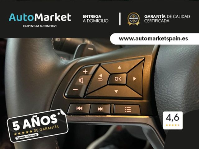 Nissan Juke N-Design con pack BOSE Personal Plus.DIG-T 84 KW (114 CV) DCT 7 VEL. TEKNA Full LED con diseño “Black Line”