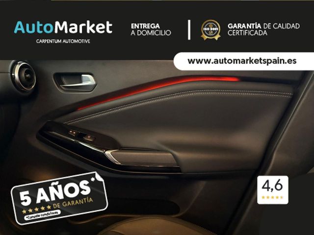 Nissan Juke N-Design con pack BOSE Personal Plus.DIG-T 84 KW (114 CV) DCT 7 VEL. TEKNA Full LED con diseño “Black Line”