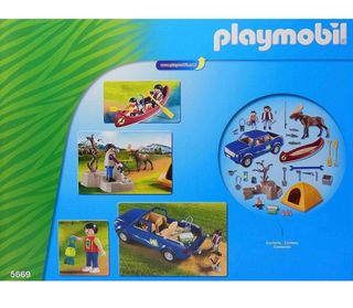 Playmobil 5669 - Coche y Canoa
