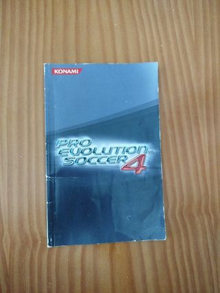 Manuales PES (Pro Evolution Soccer) PS2