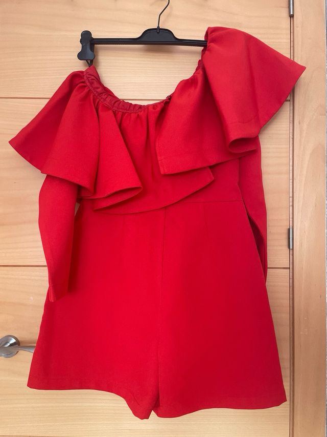 Vestido Lanca rojo - Talla M