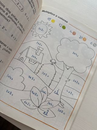 Libro Matemáticas 1 EGB de 1988,