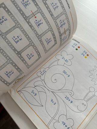 Libro Matemáticas 1 EGB de 1988,