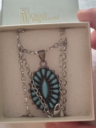 Collana Turchese Argento