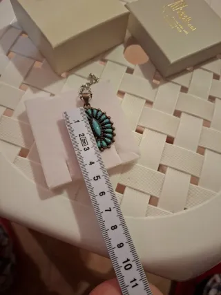 Collana Turchese Argento