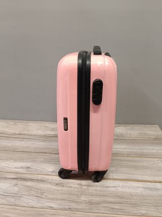 Maleta Minnie Mouse American Tourister rosa