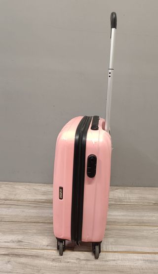 Maleta Minnie Mouse American Tourister rosa