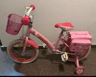 Bicicleta Hello Kitty niña 16"