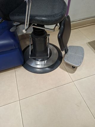 Sillón peluquería hidráulico