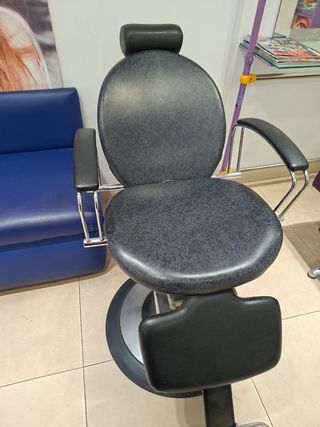 Sillón peluquería hidráulico