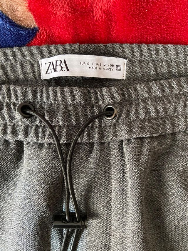Pantalones Zara grises elegantes