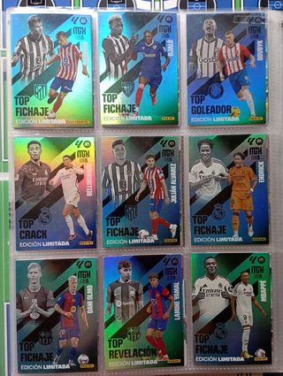 9 Cromos Megacracks 24/25 Edicion Limitada