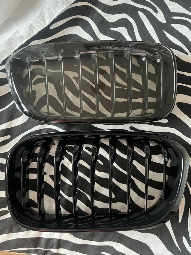 Par de rejilla negra BMW Serie 1