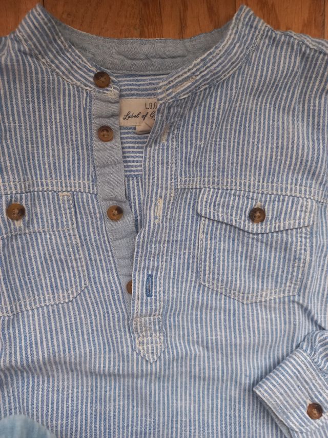 Camisa niño rayas HM 3-4 años