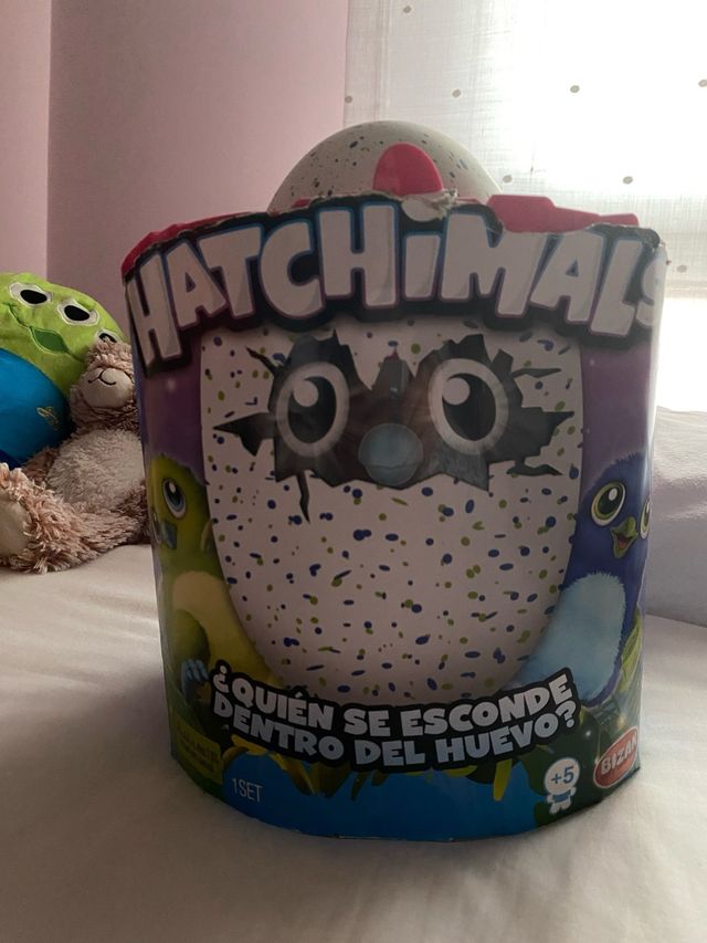 Hatchimals huevo dragón azul