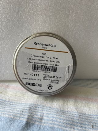 Cera Bego Coroas Azul - 70g