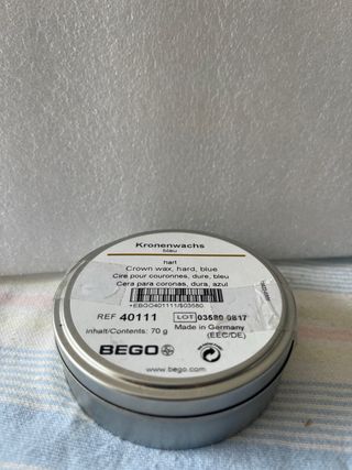 Cera Bego Coroas Azul - 70g