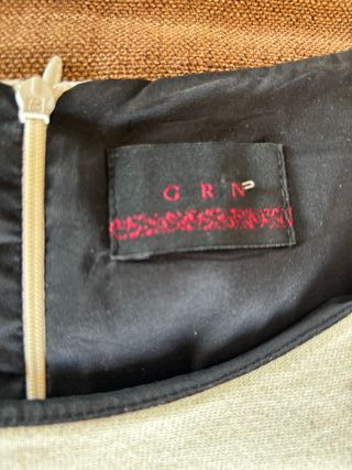 Miniabito beige G R N