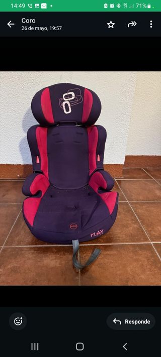Silla coche PLAY - Grupo 1/2/3