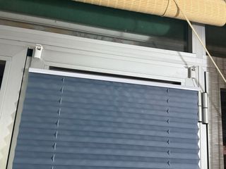 6 Tende cellulari plissettate - Blu-grigio