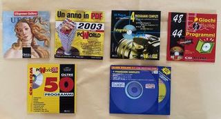 Lotto 2 cd rom allegati a riviste mensili Pc Word
