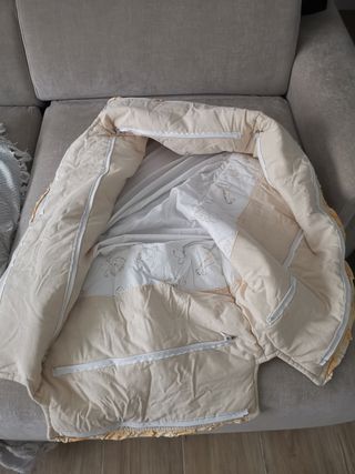 Cuna plegable bebé completa