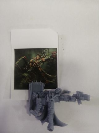 Impresión 3D: ¡Bruto Militarizado 40K!