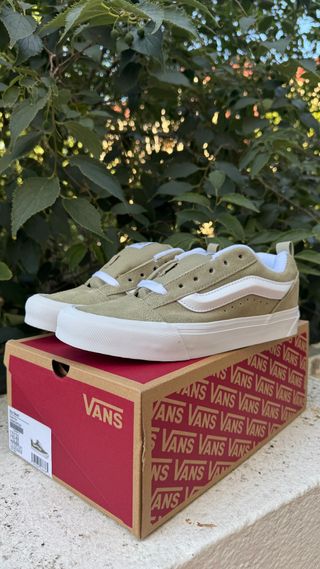 Vans Knu Skool - Zapatillas Verde Oliva