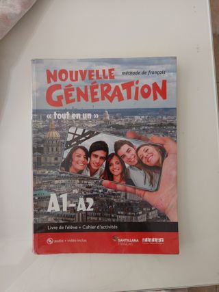 NOUVELLE GENERATION A1/A2 LIVRE/EXERCICES+CD+DVD