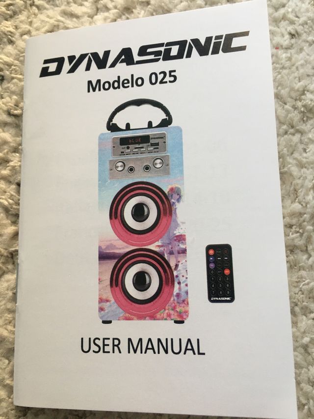 Altavoz Karaoke DynaSonic