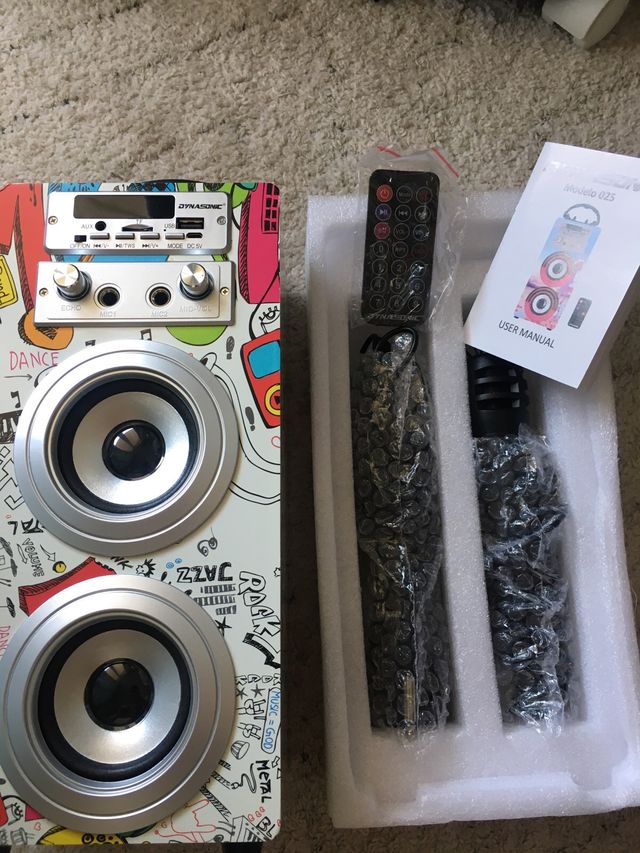 Altavoz Karaoke DynaSonic