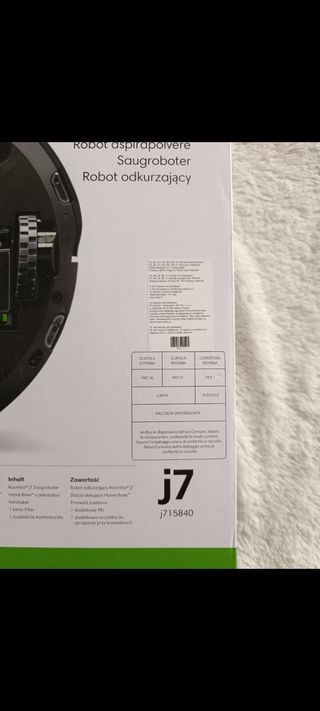 Robot aspirador nuevo Irobot Roomba J7