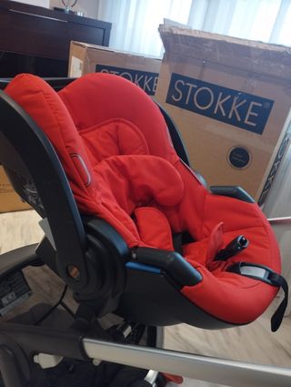Stokke Crusi Rojo - Carro Bebé