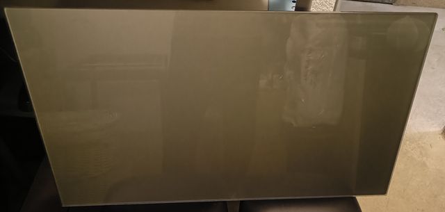 tavolo: vetro, acciaio inossidabile e vetro 100x60