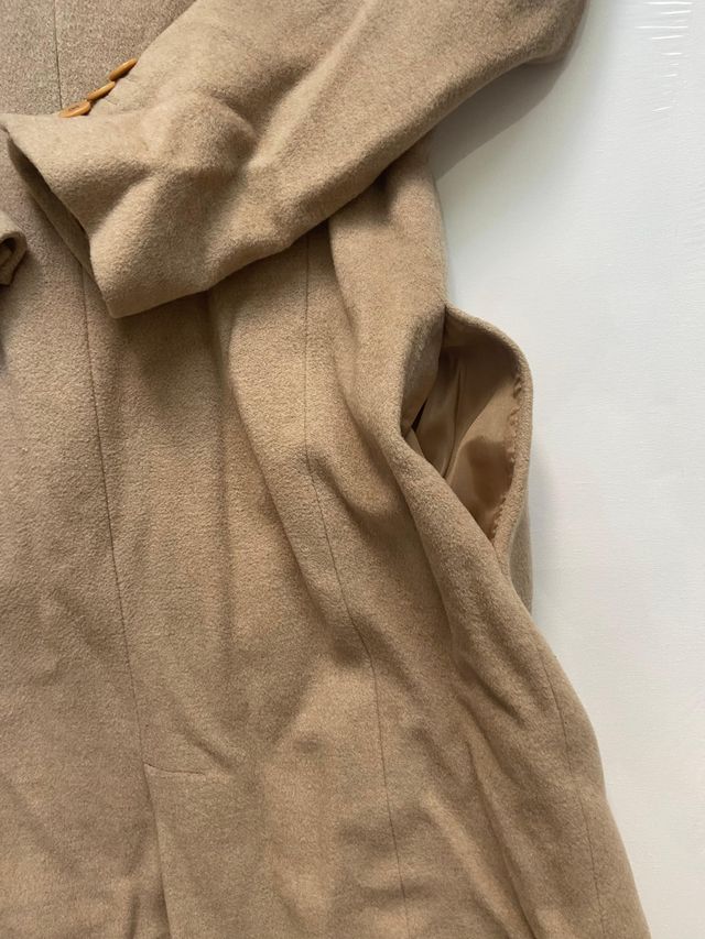 Abrigo largo beige Purificación Garcia