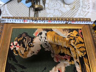 2 Quadri a punto croce vintage