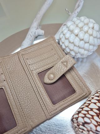 Monedero UNISELA beige