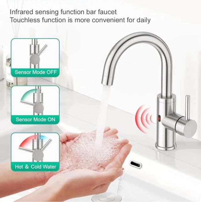 GRIFO COCINA SENSOR INFRARROJO NUEVO A ESTRENAR