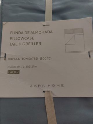 Fundas de almohada Zara Home