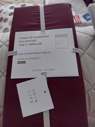 Fundas de almohada Zara Home