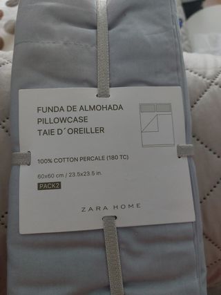 Fundas de almohada Zara Home