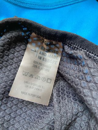 Chaqueta ciclismo niño Spiuk talla 2 maillot t. 1